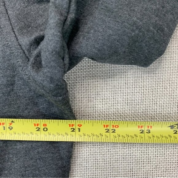 Alfani Reyes Mixed-Media Shirt Jacket Charcoal Hthr M - Picture 6 of 11